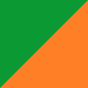 Emerald/Orange